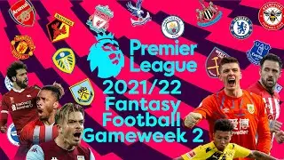 AVERAGE GW1, BETTER GW2? | Fantasy Premier League 2021/22