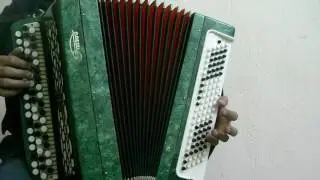 Һагыныу йыры (Ак саскалар булып кар яуа )на баяне видео урок часть 2