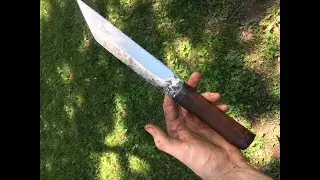 Forging a Viking seax