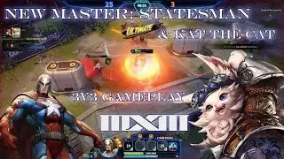 MxM CBT- Statesman & Kat the Cat 3v3 gameplay