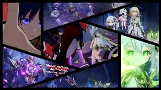 Everlasting Lord of Arcane Wisdom vs Nahida _ animation Scene #genshinimpact