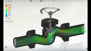 SOLIDWORKS Flow Simulation | Valve Flow Simulation