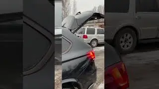 BMW F15 кодирование замедления багажной двери, чтоб не хлопала