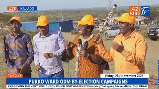 WATCH: Wanga Sparks Laughter in Kajiado with Bold Challenge, Then Dances with ODM Team