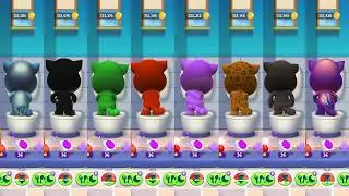 My Talking Tom2 8 colours Gameplay level 01 small size
