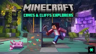 Minecraft: CAVES & CLIFFS EXPLORERS Starting ▶️