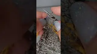 Как спрятать хвосты нитей в двойную кромочную