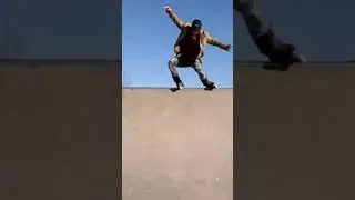 Rollerblading grinds