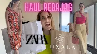 HAUL REBAJAS 2023 ZARA, STRADIVARIUS, LUXALA!!