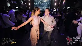 Arcadiy & Rina - Bachata social dancing | Shine Bachata Festival (Moscow, Russia)
