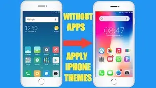 How to make look like ios 11 without apps | ios theme for android Technical Rajik
