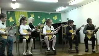 Жили у бабуси - Денис Шулинин (балалайка), март 2015