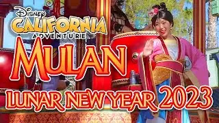[4K] Mulan's Lunar New Year Processional Parade at Disney California Adventure 2023