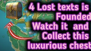 HERE. Are the lost texts in Genshin impact 🔥