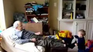 David Plays with Grandpa