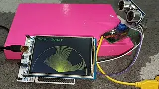 RADAR SONAR STM32 TFT ILI9486 STM32F446