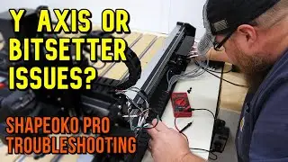 Y AXIS & BITSETTER FIX | My First Use of the Shapeoko Pro CNC Router