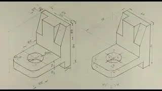 Copy isometric 17 - Technical drawing - Engineering drawing.