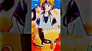 Naruto vs Meliodas #shorts #narutovsmeliodas #narutoshippuden #naruto