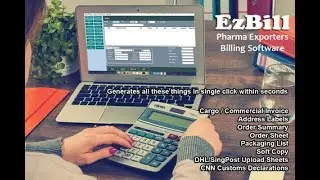 EzBill Labelsoft Lesson 1 | Dashboard | Sale & Purchase Invoices