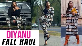 PLUS SIZE FALL HAUL| Diyanu Fall Try On Haul| #plussizefashion
