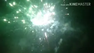 Новогодний фейерверк в Германии. 01.01.2017