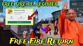 Free Fire Return India 😚 Thank you India Government