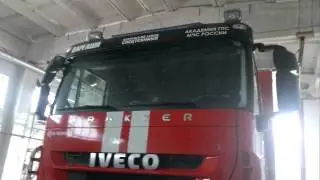 Пожарная машина с двумя кабинами.Сделано в Варгашах.