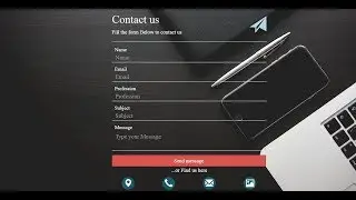 Best Bootstrap Contact Form With Glyphicon - Bootstrap Contact Form -Create Contact Form Source Code