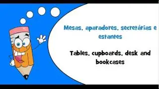 Portuguese words #Theme = Furniture