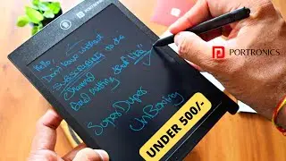BEST WRITING PAD | Portronics Portable RuffPad | SuperDuper Unboxing