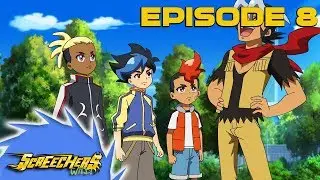 Screechers Wild! Season 1 Episode 8 | The Track is Lava! | HD Full Episodes