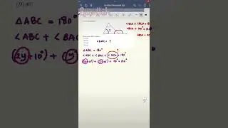 Sudut pada segitiga | Matematika SMP | Sudut pelurus | Sudut penyiku