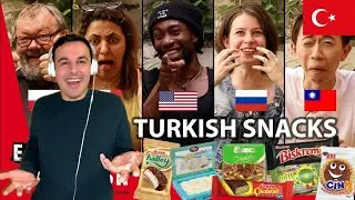 İtalyan Tepkisi 🇹🇷 Garip Türk Atıştırmalıklarına Yabancıların Tepkisi | Easy Turkish