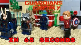 Guardians of the Galaxy Holiday Special in 65 Seconds (MCU LEGO StopMotion)
