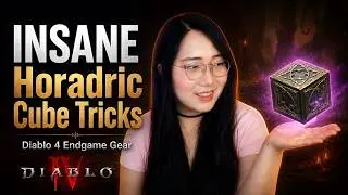 INSANE Horadric Cube Crafting Tricks for Diablo 4 Endgame Gear