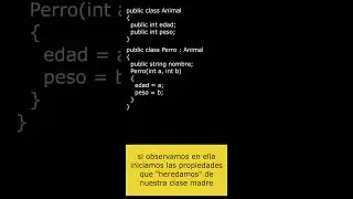 Tips rapidos en C#/ herencia 