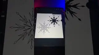 Frozen Elsa Inspired Snowflake Brush | Procreate