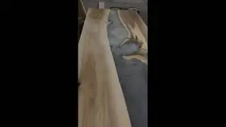 процесс заливки стола в стиле ЛОФТ