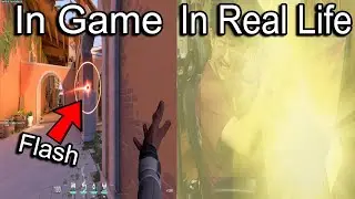 Valorant AI Smokes & Flashes you IRL (in real life)
