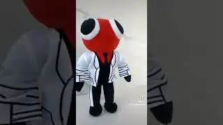red rainbow friend plush