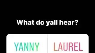 What do you hear?