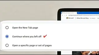 How To Set your Chrome Browser Automatically reopen your last tabs when Chrome opens