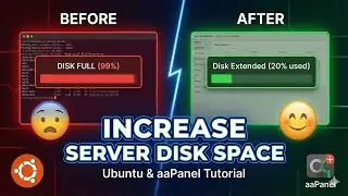 How to Increase Disk Space on Ubuntu & aaPanel? (Resize Partition Tutorial)