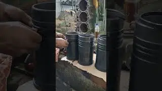 SLEEVES #INSTALLED #AUTOMOBILE #BEML #ENGINE #RECONDITIONING #AJAIBSINGHMALWA #MACHINE #JCB