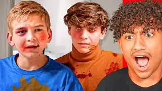 SIBLINGS FIGHT AT THANKSGIVING DINNER!!