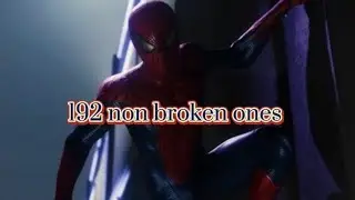 Insomniac Spider-Man | 192 Non broken ones