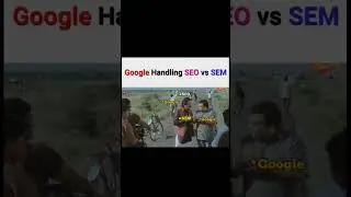 Google Handling SEO Vs SEM #shorts #ytshorts #blogger #blogging #seo #backlinks