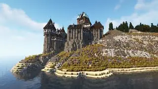 Allstal Castle | Minecraft Medieval Castle Timelapse & Cinematics