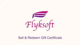How to Sell & Redeem Gift Certificate in Flyksoft